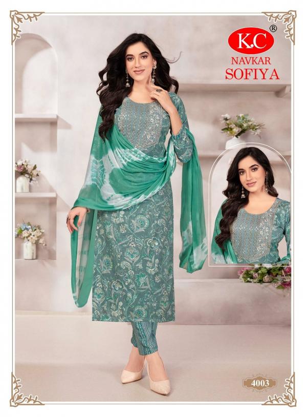 Navkar Sofiya Vol-4 – Kurti Pant With Dupatta